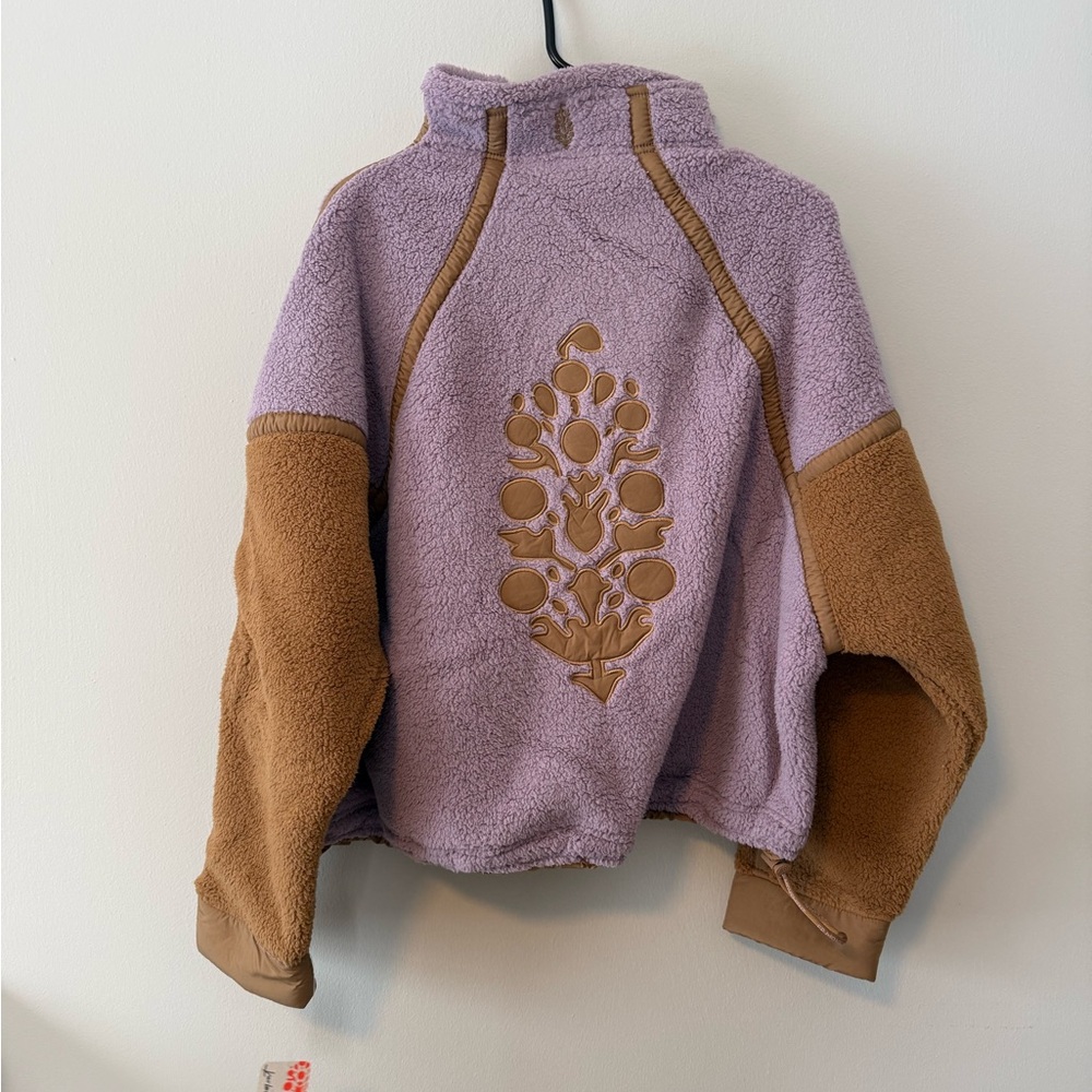 FP movement mountain high logo 1/2 zip mauve twig - Picture 4 of 4
